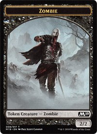 Zombie // Goblin Double-sided Token (Game Night) [Core Set 2019 Tokens] | Event Horizon Hobbies CA