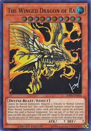 The Winged Dragon of Ra [JMPS-EN006] Ultra Rare | Event Horizon Hobbies CA