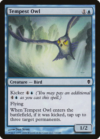 Tempest Owl [Zendikar] | Event Horizon Hobbies CA