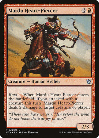 Mardu Heart-Piercer [Khans of Tarkir] | Event Horizon Hobbies CA