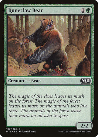 Runeclaw Bear [Magic 2015] | Event Horizon Hobbies CA