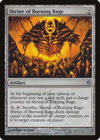 Shrine of Burning Rage [New Phyrexia] | Event Horizon Hobbies CA