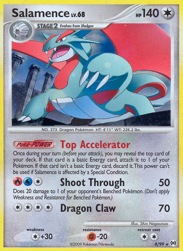 Salamence (8/99) [Platinum: Arceus] | Event Horizon Hobbies CA