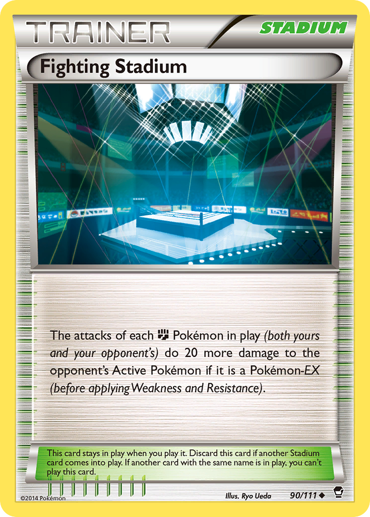 Fighting Stadium (90/111) [XY: Furious Fists] | Event Horizon Hobbies CA