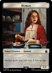 Human (0005) // Clue (0023) Double-Sided Token [Doctor Who Tokens] | Event Horizon Hobbies CA