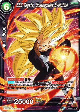 SS3 Vegeta, Unstoppable Evolution (BT11-129) [Vermilion Bloodline 2nd Edition] | Event Horizon Hobbies CA