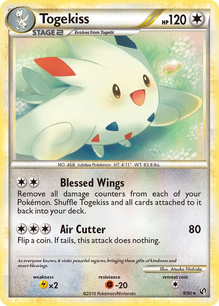 Togekiss (9/90) (Theme Deck Exclusive) [HeartGold & SoulSilver: Undaunted] | Event Horizon Hobbies CA