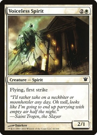 Voiceless Spirit [Innistrad] | Event Horizon Hobbies CA