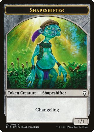 Shapeshifter Token [Commander Anthology Volume II Tokens] | Event Horizon Hobbies CA