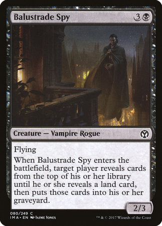 Balustrade Spy [Iconic Masters] | Event Horizon Hobbies CA