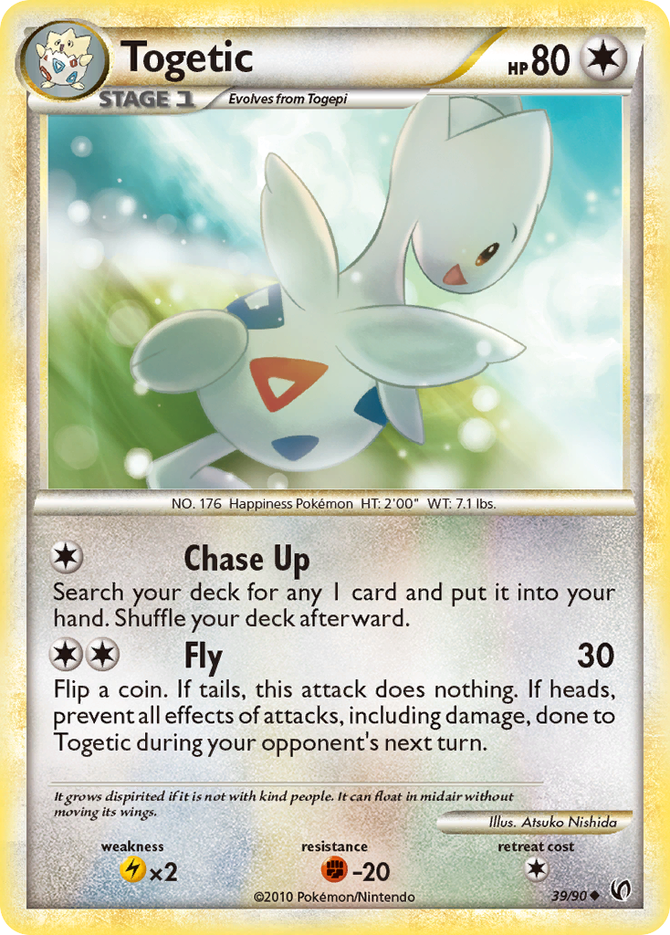 Togetic (39/90) [HeartGold & SoulSilver: Undaunted] | Event Horizon Hobbies CA