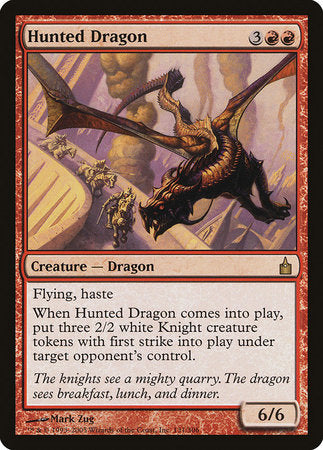 Hunted Dragon [Ravnica: City of Guilds] | Event Horizon Hobbies CA