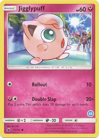 Jigglypuff (71/111) (Deck Exclusive #22) [Sun & Moon: Trainer Kit - Alolan Ninetales] | Event Horizon Hobbies CA