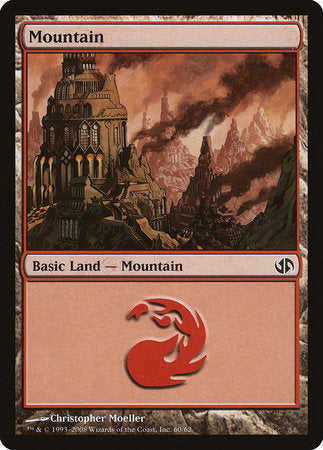 Mountain (60) [Duel Decks: Jace vs. Chandra] | Event Horizon Hobbies CA