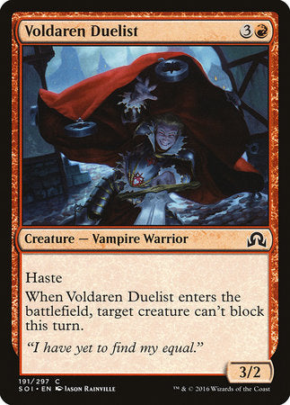 Voldaren Duelist [Shadows over Innistrad] | Event Horizon Hobbies CA