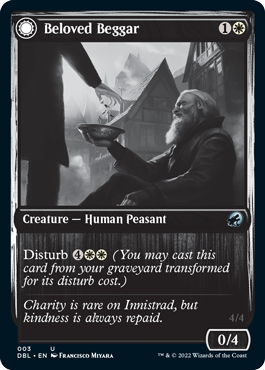 Beloved Beggar // Generous Soul [Innistrad: Double Feature] | Event Horizon Hobbies CA