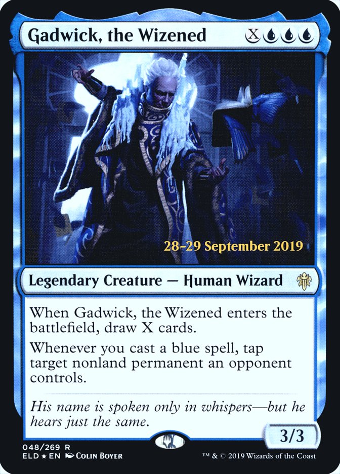 Gadwick, the Wizened  [Throne of Eldraine Prerelease Promos] | Event Horizon Hobbies CA