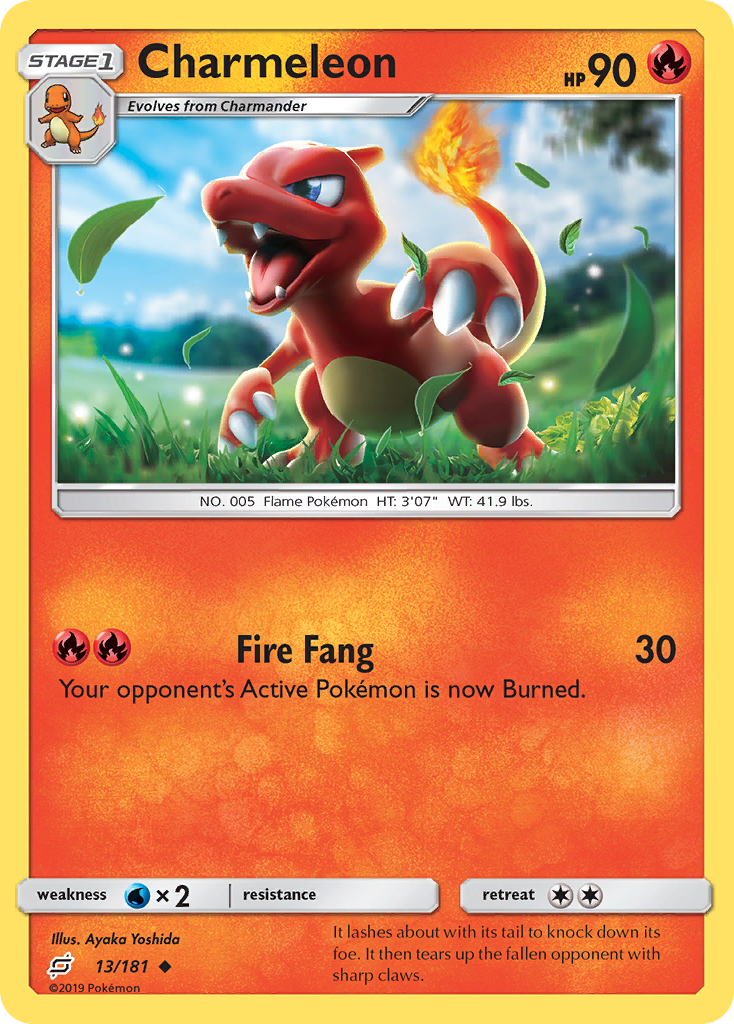 Charmeleon (13/181) [Sun & Moon: Team Up] | Event Horizon Hobbies CA