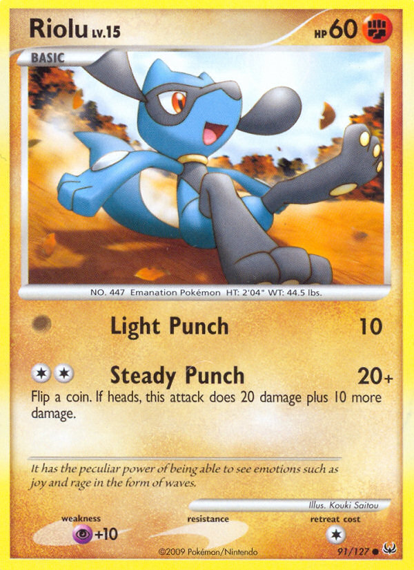 Riolu (91/127) [Platinum: Base Set] | Event Horizon Hobbies CA