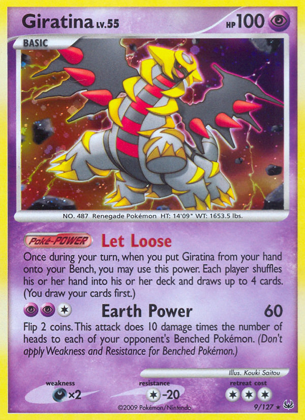 Giratina (9/127) [Platinum: Base Set] | Event Horizon Hobbies CA