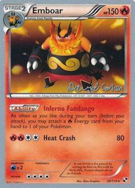 Emboar (20/114) (Twinboar - David Cohen) [World Championships 2011] | Event Horizon Hobbies CA