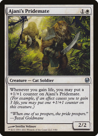 Ajani's Pridemate [Duel Decks: Ajani vs. Nicol Bolas] | Event Horizon Hobbies CA