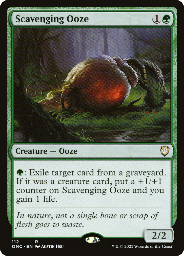Scavenging Ooze [Phyrexia: All Will Be One Commander] | Event Horizon Hobbies CA