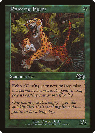 Pouncing Jaguar [Urza's Saga] | Event Horizon Hobbies CA