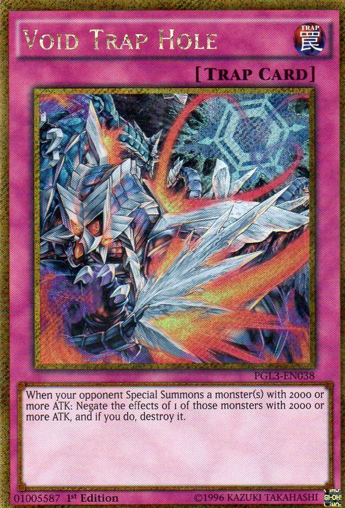 Void Trap Hole [PGL3-EN038] Gold Secret Rare | Event Horizon Hobbies CA