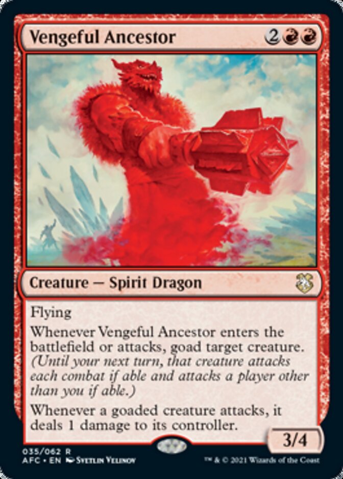 Vengeful Ancestor [Dungeons & Dragons: Adventures in the Forgotten Realms Commander] | Event Horizon Hobbies CA