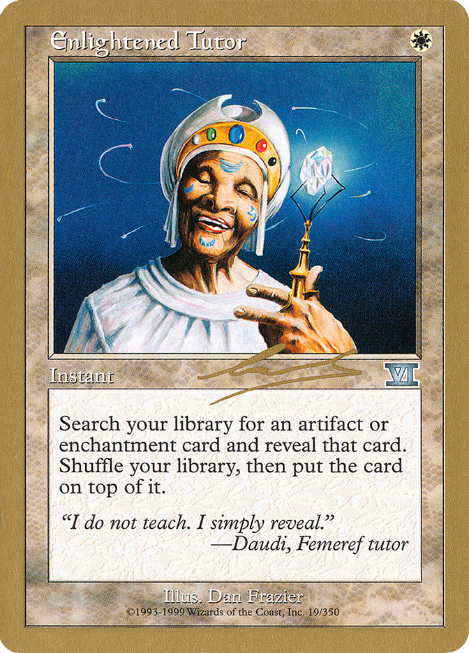 Enlightened Tutor (Nicolas Labarre) [World Championship Decks 2000] | Event Horizon Hobbies CA