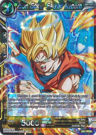 Son Goku, Saiyan Reborn (DB1-063) [Dragon Brawl] | Event Horizon Hobbies CA