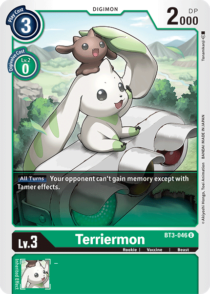 Terriermon [BT3-046] [Release Special Booster Ver.1.5] | Event Horizon Hobbies CA