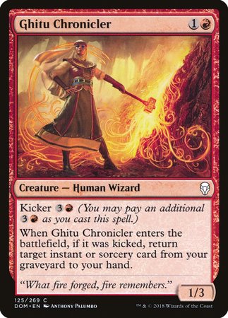 Ghitu Chronicler [Dominaria]