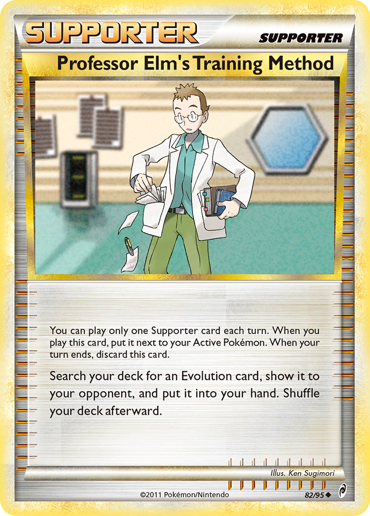 Professor Elm's Training Method (82/95) [HeartGold & SoulSilver: Call of Legends] | Event Horizon Hobbies CA