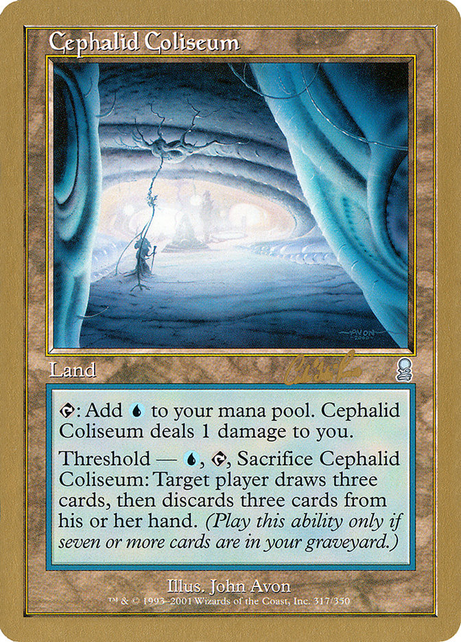 Cephalid Coliseum (Carlos Romao) [World Championship Decks 2002] | Event Horizon Hobbies CA