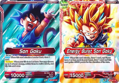 Son Goku // Energy Burst Son Goku (BT4-001) [Colossal Warfare] | Event Horizon Hobbies CA