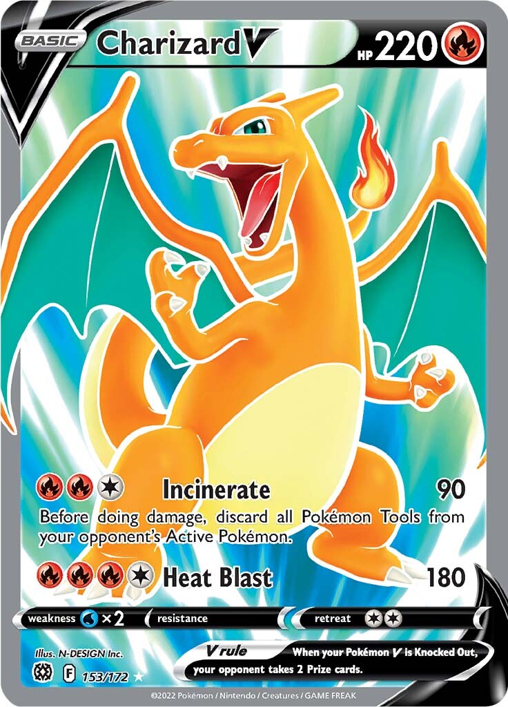 Charizard V (153/172) [Sword & Shield: Brilliant Stars] | Event Horizon Hobbies CA