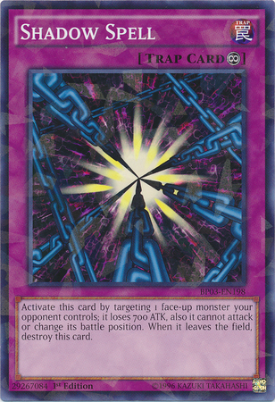 Shadow Spell [BP03-EN198] Shatterfoil Rare | Event Horizon Hobbies CA