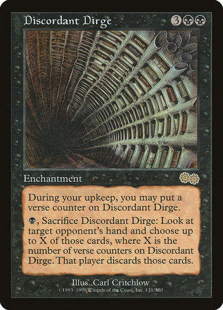 Discordant Dirge [Urza's Saga] | Event Horizon Hobbies CA