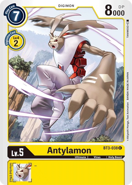 Antylamon [BT3-038] [Release Special Booster Ver.1.5] | Event Horizon Hobbies CA