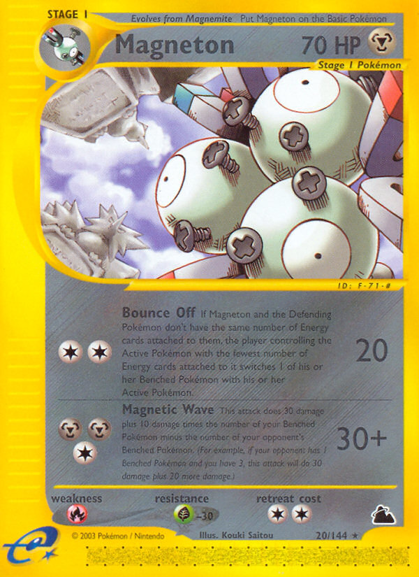 Magneton (20/144) [Skyridge] | Event Horizon Hobbies CA