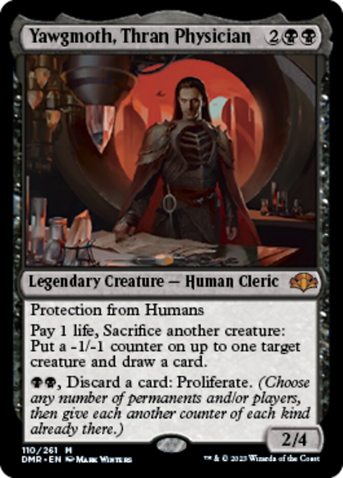 Yawgmoth, Thran Physician [Dominaria Remastered] | Event Horizon Hobbies CA