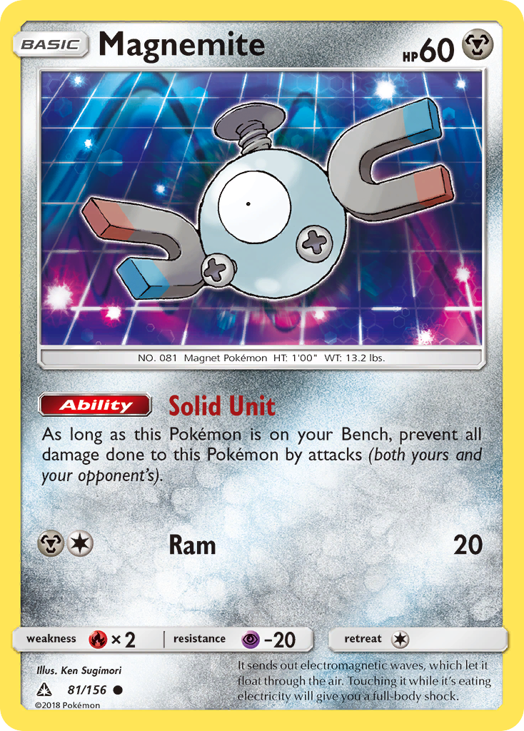 Magnemite (81/156) [Sun & Moon: Ultra Prism] | Event Horizon Hobbies CA