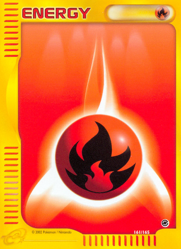 Fire Energy (161/165) [Expedition: Base Set] | Event Horizon Hobbies CA