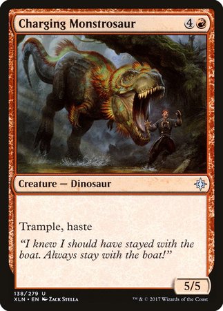 Charging Monstrosaur [Ixalan] | Event Horizon Hobbies CA