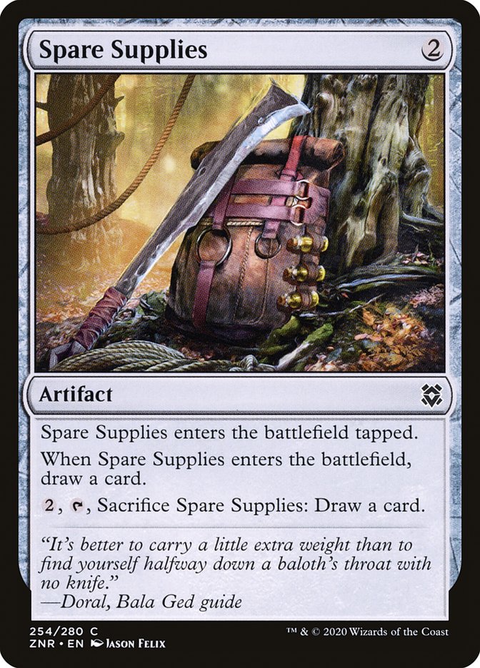 Spare Supplies [Zendikar Rising] | Event Horizon Hobbies CA