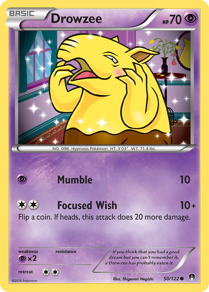 Drowzee (50/122) [XY: BREAKpoint] | Event Horizon Hobbies CA