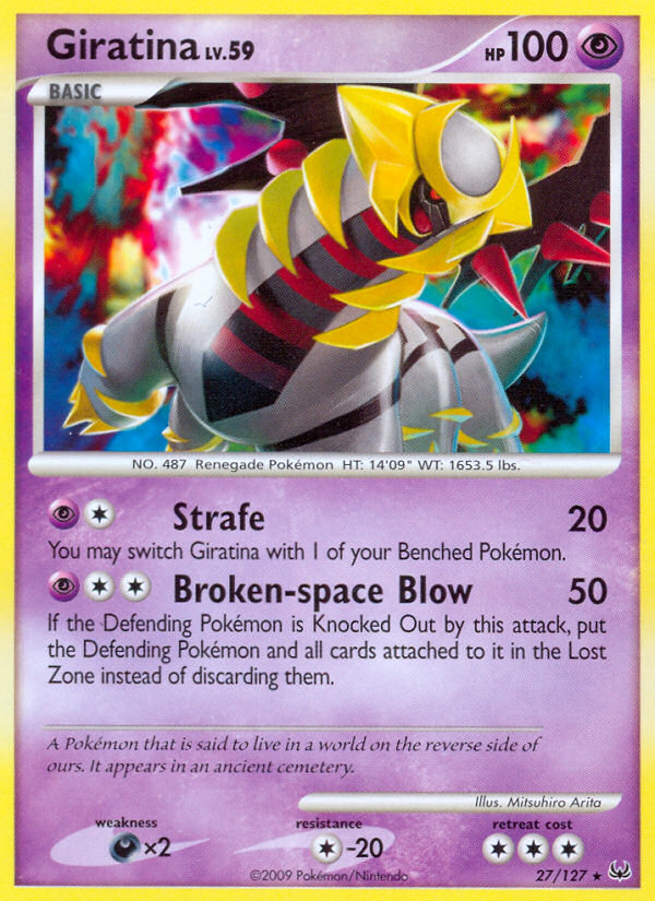 Giratina (27/127) [Platinum: Base Set] | Event Horizon Hobbies CA