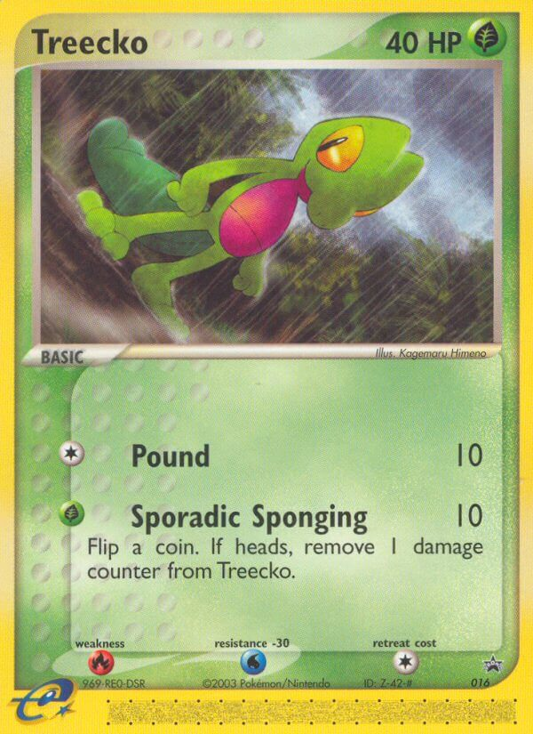 Treecko (016) [Nintendo: Black Star Promos] | Event Horizon Hobbies CA